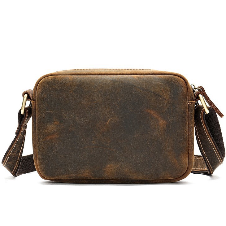crazy horse leather bag