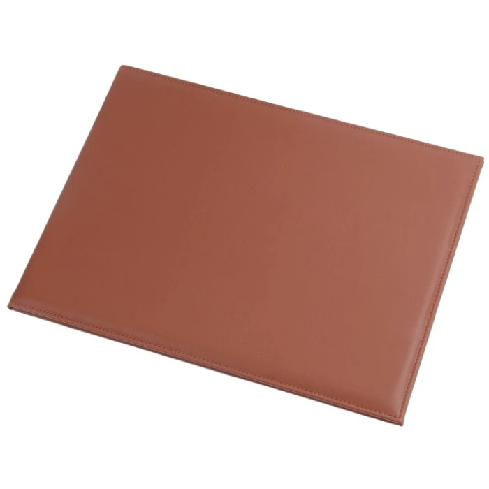 Brown PU Leather Certificate Holder