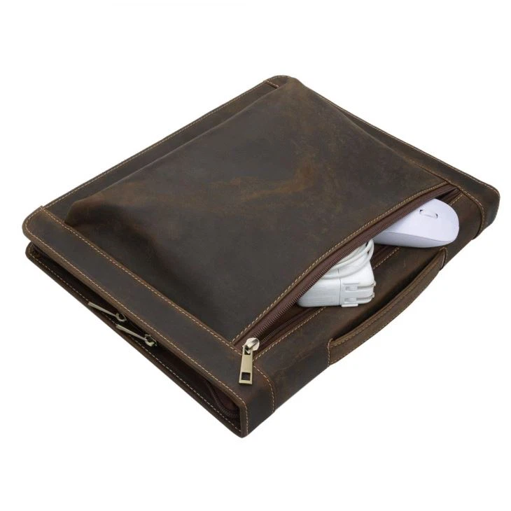 Vintage PU Leather A4 PU Leather Portfolio
