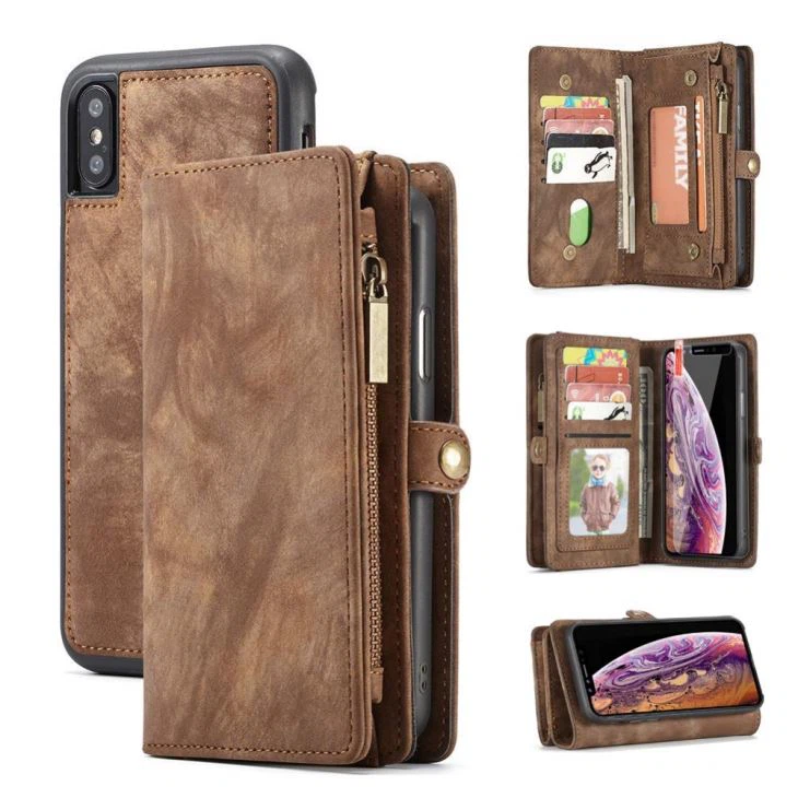 PU Leather Wallet And Phone Case