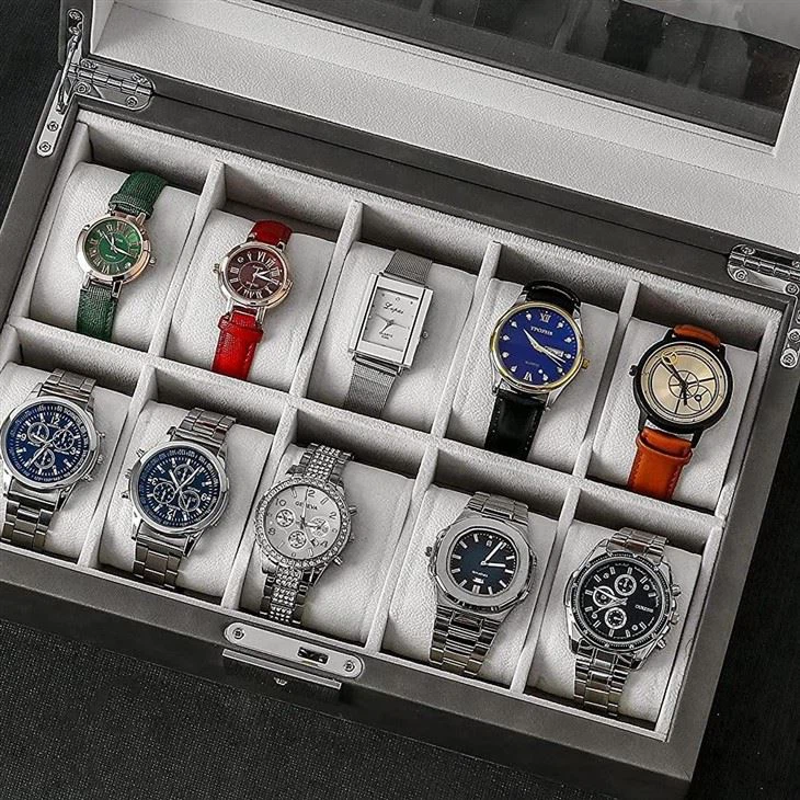 Luxury Leather Watch Box Luxury Leather Watch Box