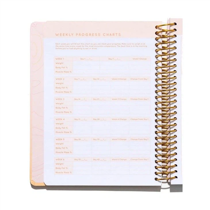 Workout Planner Gym Notebook